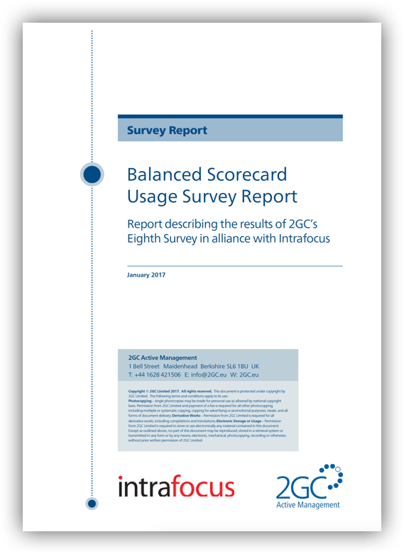 2016 Balanced Scorecard Survey